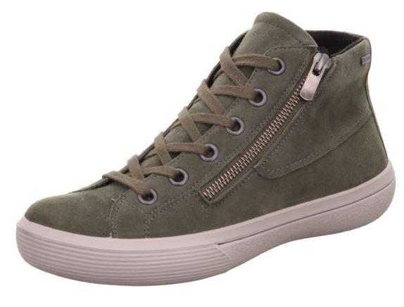 Legero GORETEX Stiefelette mit Zipp Oliv