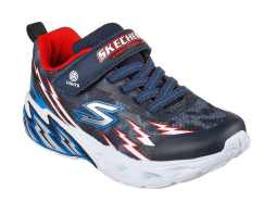 Skechers Jungs BLINKER Blau-Weiß