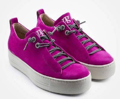 Paul Green Sneaker Pink Elastikbänder
