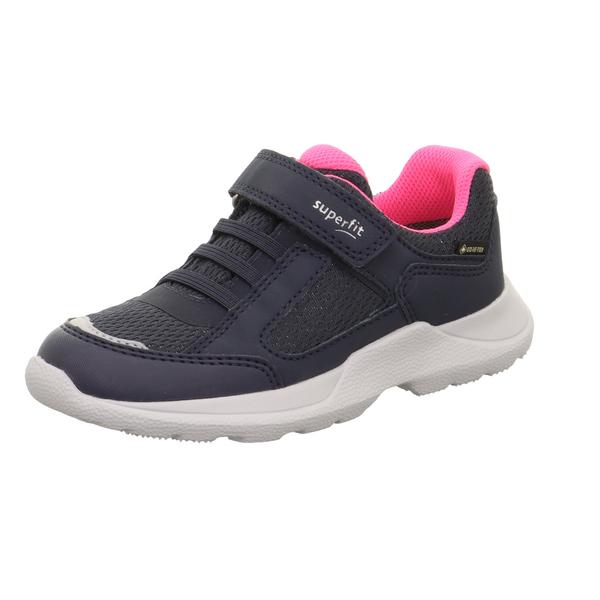 Superfit Kinder Halbschuh GORETEX Blau-Rosa