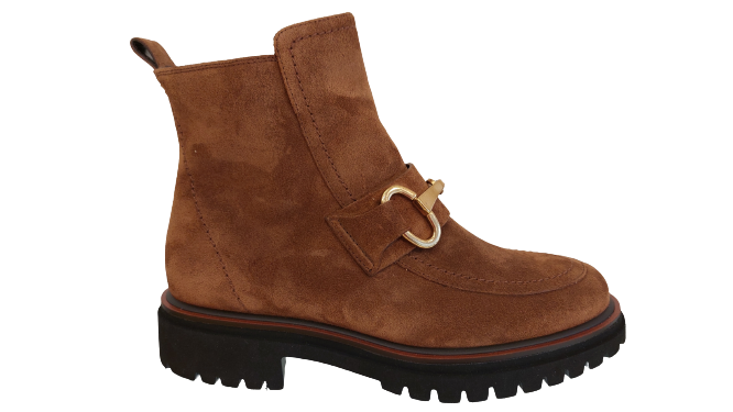 Paul Green Stiefelette Cognac