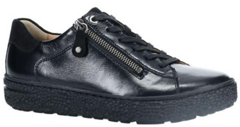 Hartjes Sneaker mit Zipp Schwarz