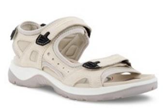 Ecco Sandalen Damen Offwhite