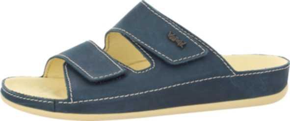 Vital Fußbettpantoffel Blau Damen und Herren