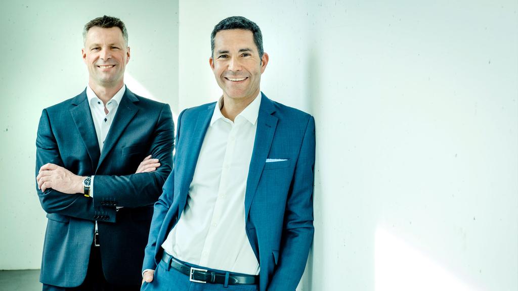 Dr. Alexander Lison und Dr. Armin Grünbart