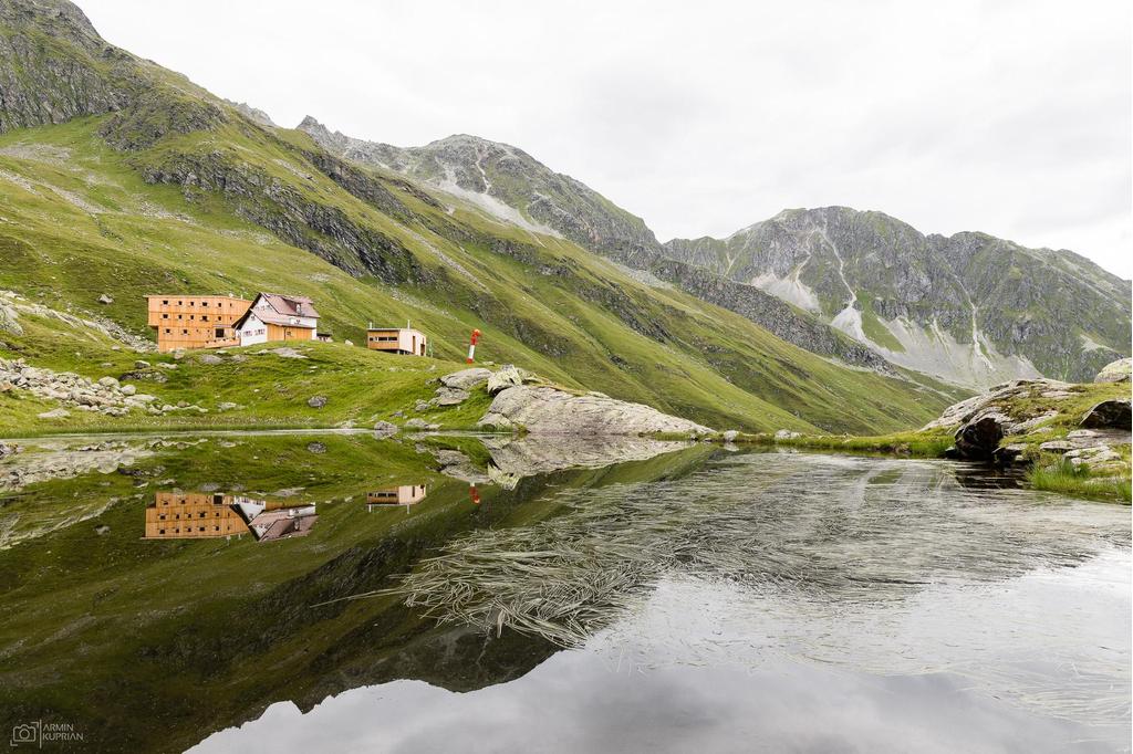Neue Regensburger Hütte 2.286m - Sommer