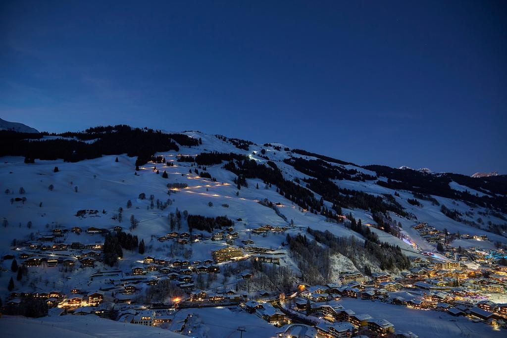 Rodelbahn am Reiterkogel bei Nacht
