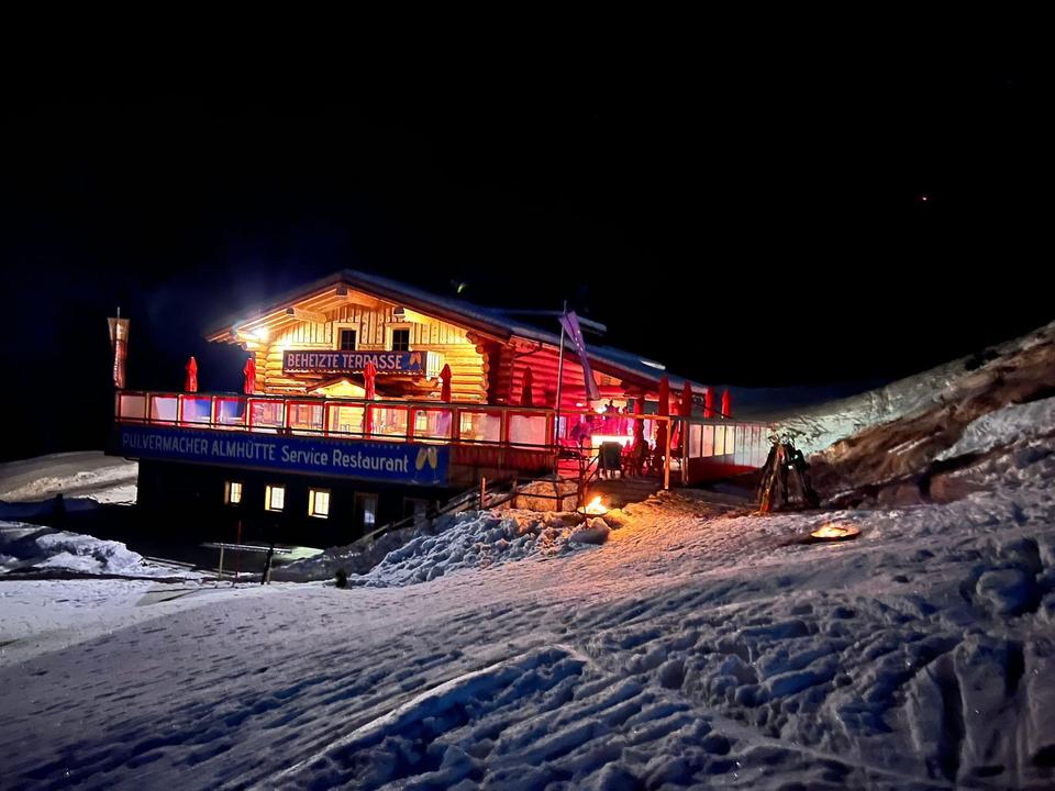 Pulvermacher Almhütte Winter
