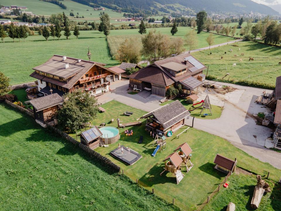 Bauernhof von Oben
