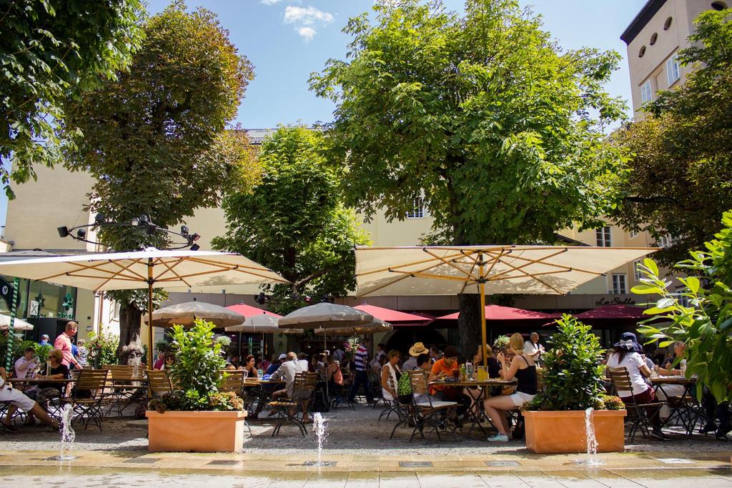 Biergarten und Stöckl