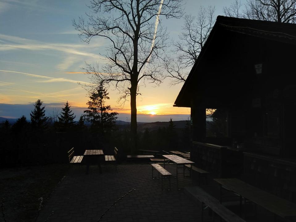 Pettenfirsthütte_Zell_Sonnenuntergang