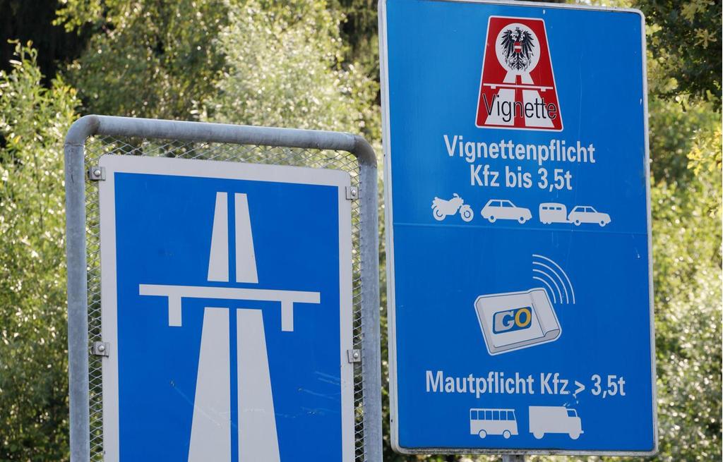 Vignettenpflicht in Österreich