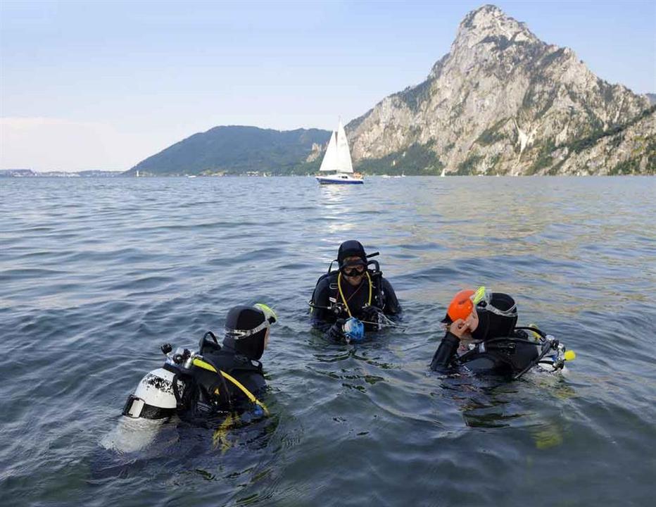 Tauchen am Traunsee