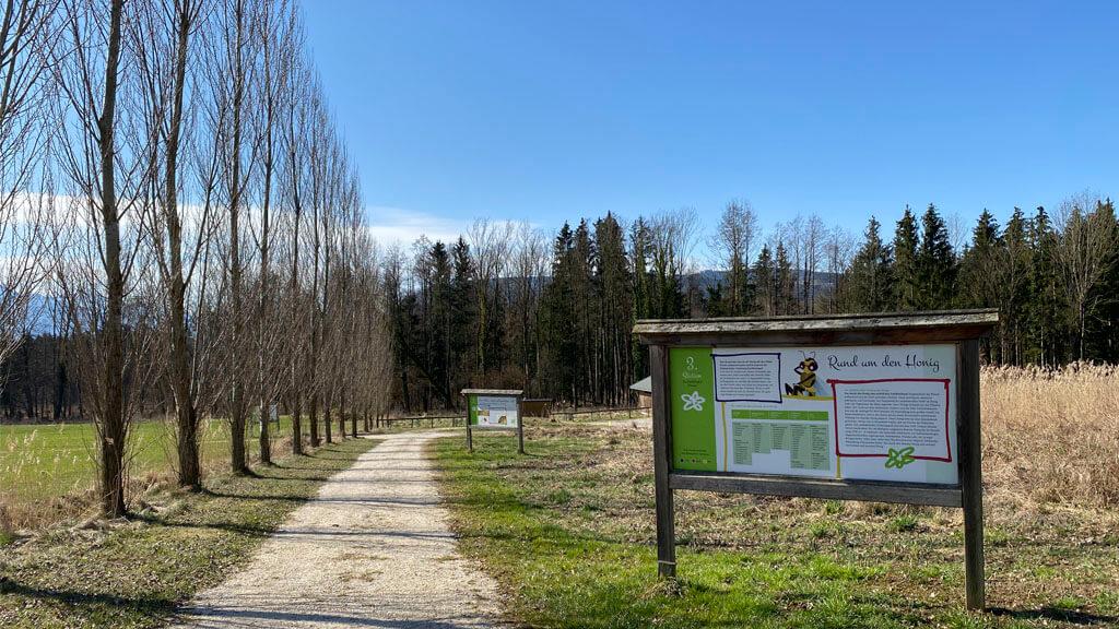 Bienenlehrpfad, Attersee