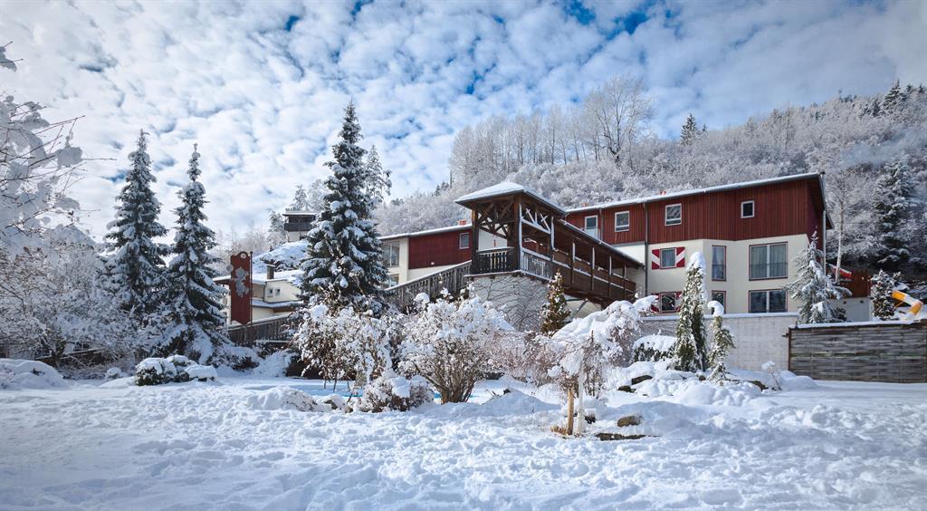Smileyhotel im Winterwunderland