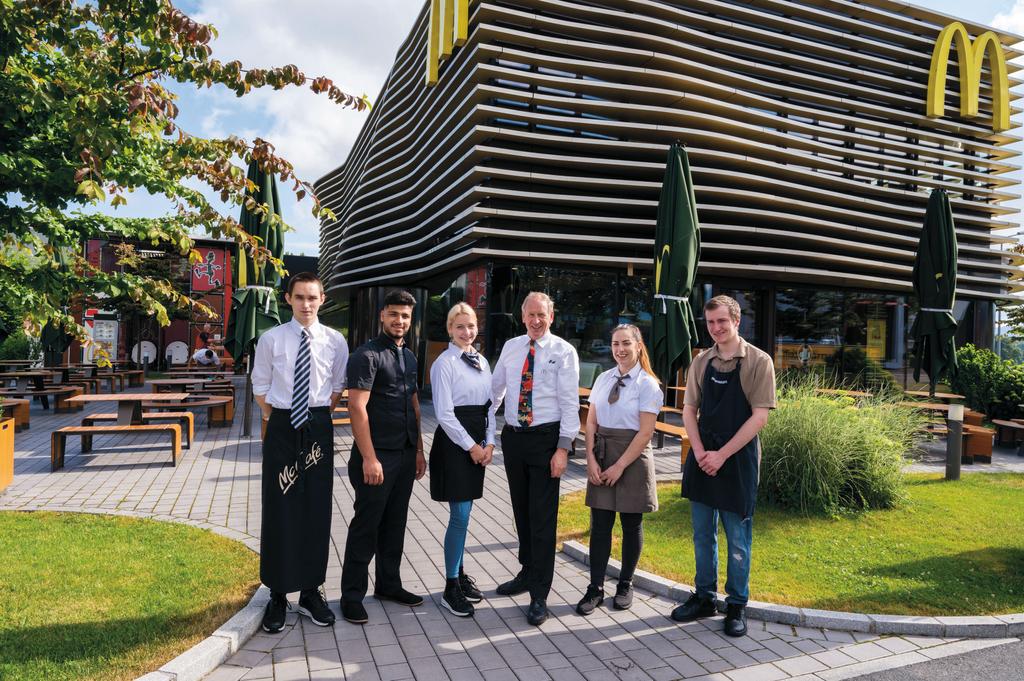 Gruppenbild Mc Donalds