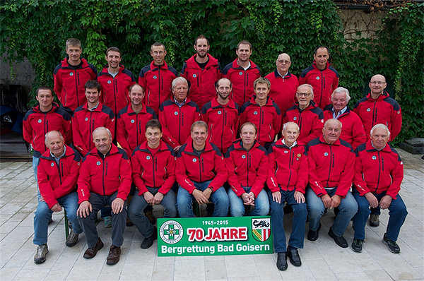 Mitglieder der Bergrettung Bad Goisern