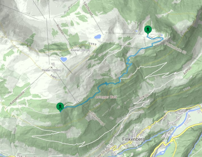 Themenwanderung BergWaldWeg am Penken