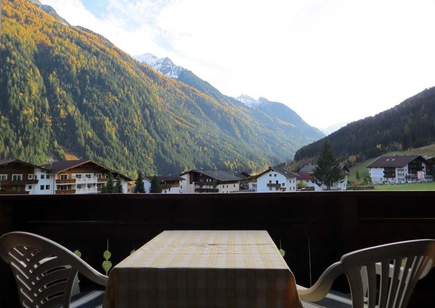 Ausblick Balkon