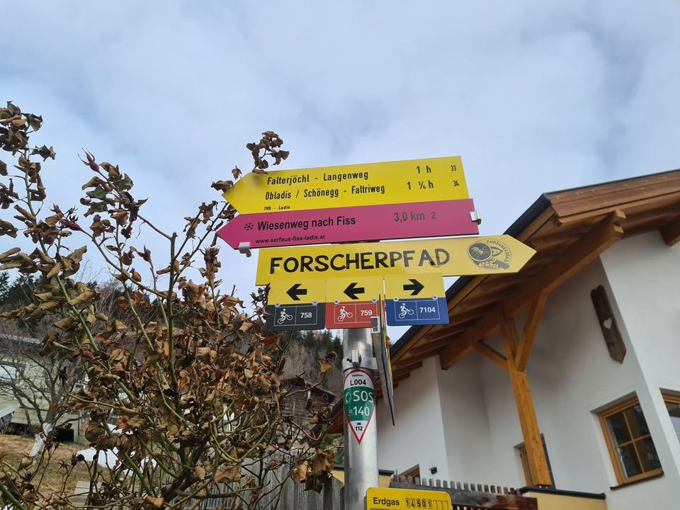 Wanderweg nach Schönegg