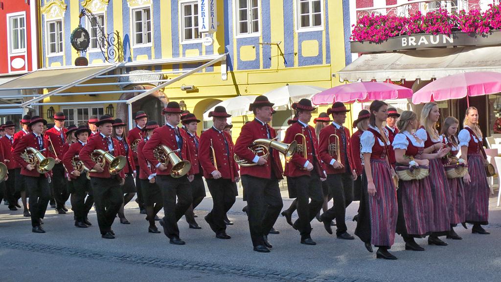 Marschshow von der Musikkapelle Tiefgraben