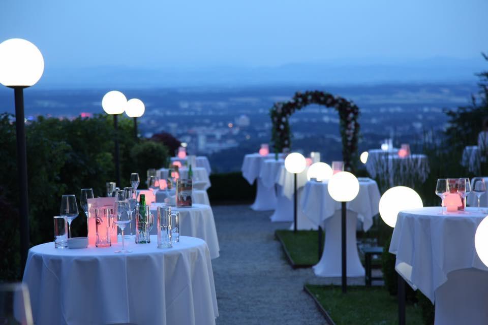 Don Catering im Rosengarten