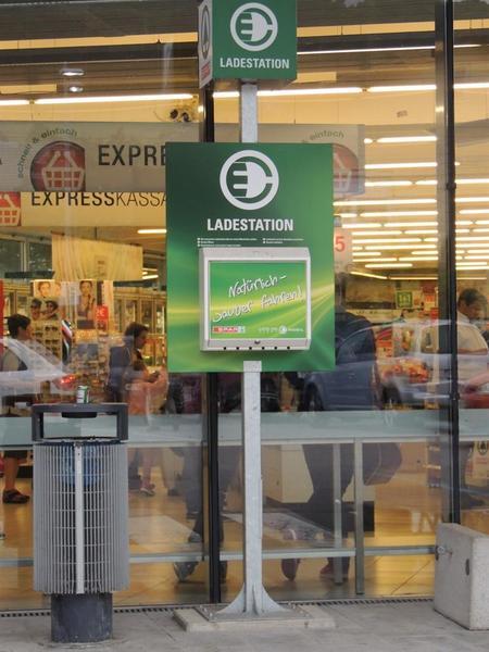 E-Tankstelle Spar Parkplatz Rohrbach-Berg