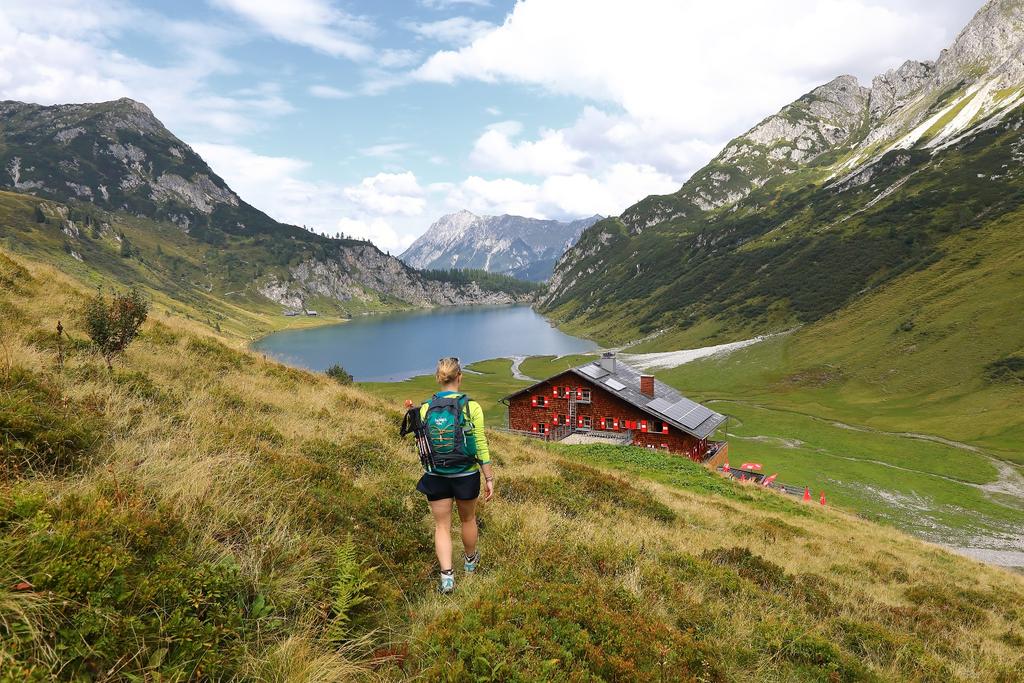 Blick von der Tappenkarseehütte auf den Tappenkarsee