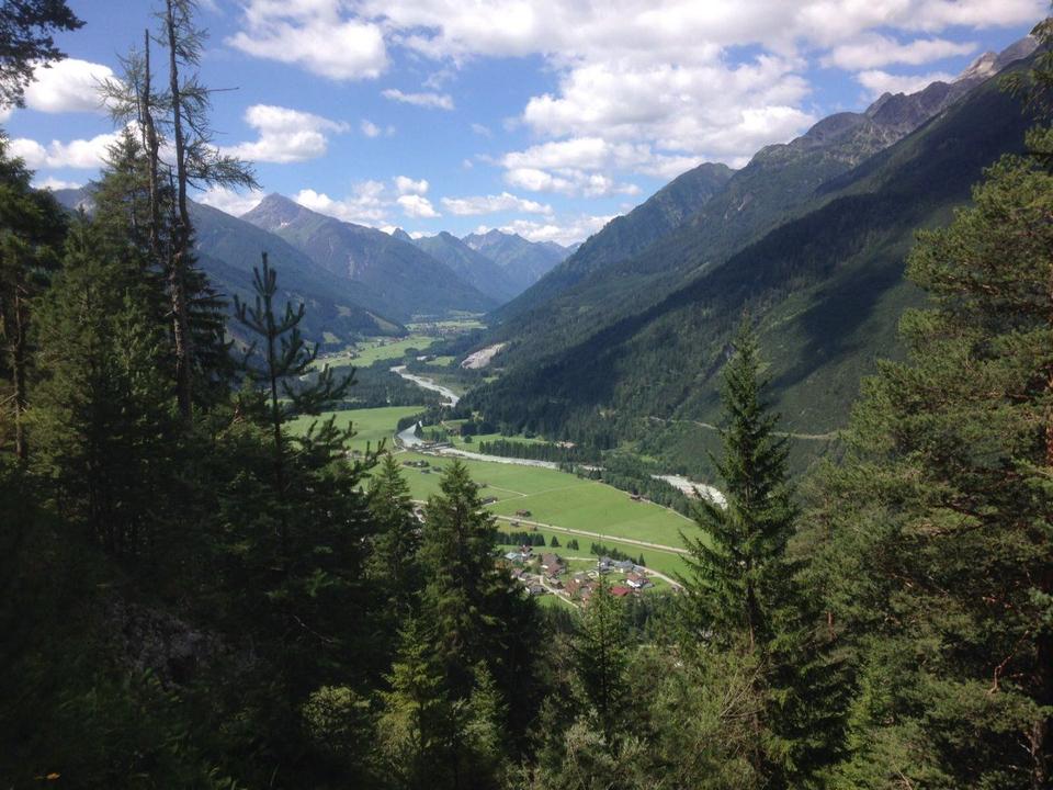 Blick ins obere Lechtal