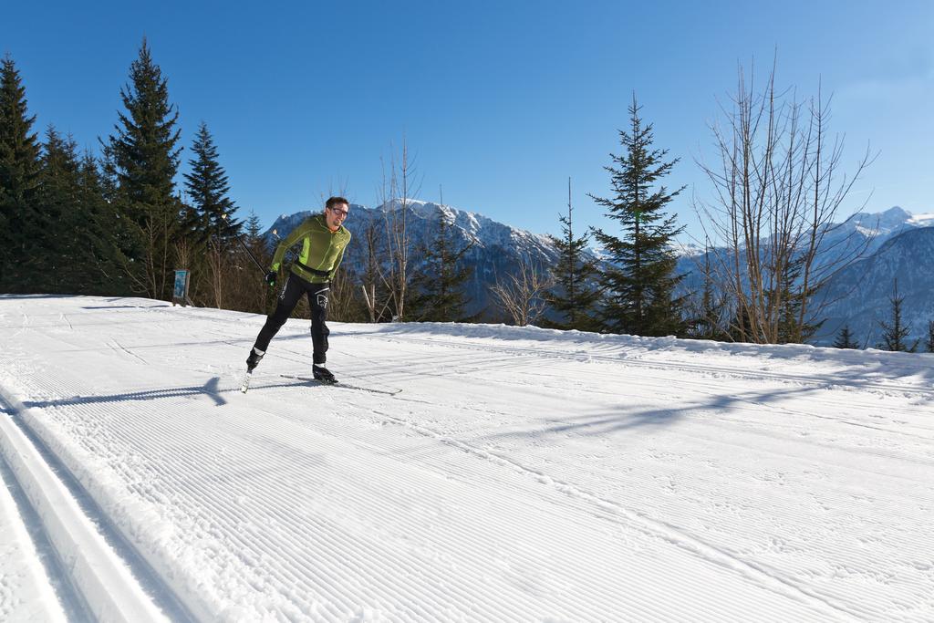 Skating mit Bergpanorama in Bad Goisern am Hallstättersee