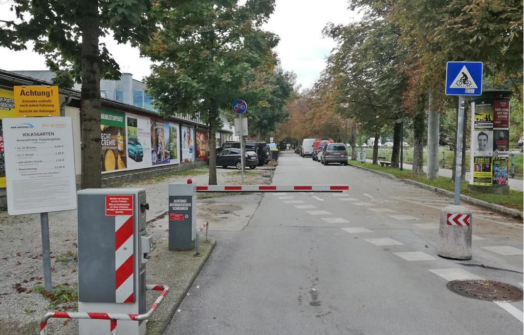 Parkplatz Volksgarten
