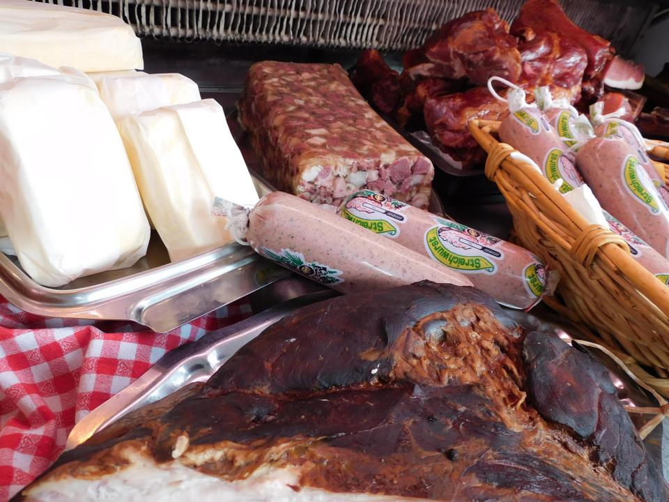 Regionale Produkte von heimischen Bauern