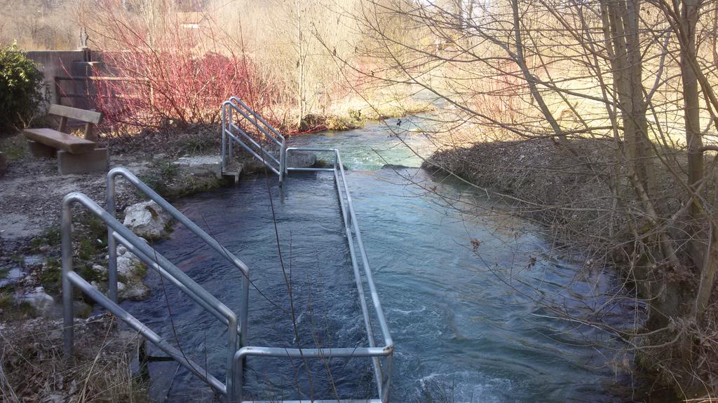 Kneippen in der Alm