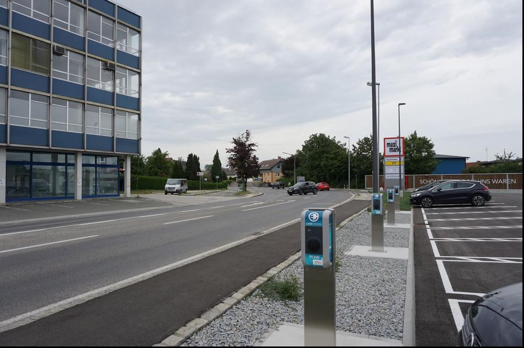 E-Tankstelle Energie AG - Maximarkt