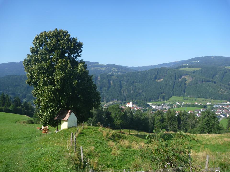 Blick auf Bad St. Leonhard