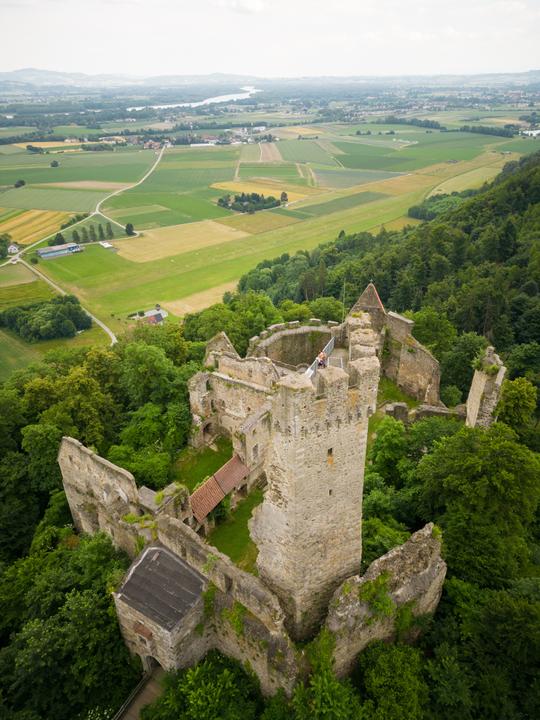 Burgruine Schaunberg in Haibach