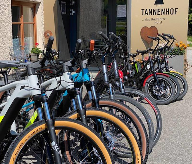 Bikeverleih Hotel Tannenhof