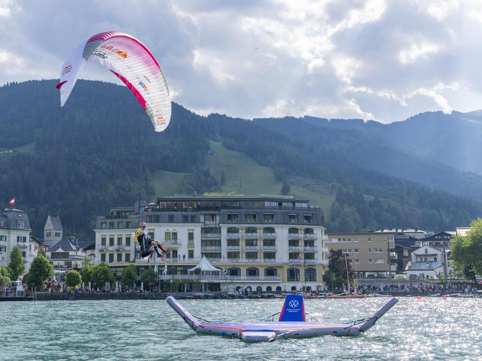 Red Bull X-Alps Zielankunft