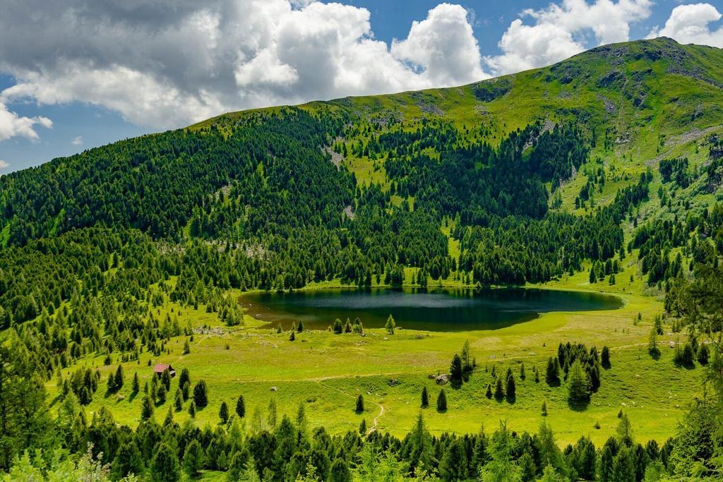 Blick auf den großen Winterleitensee - Seetaler Alpen