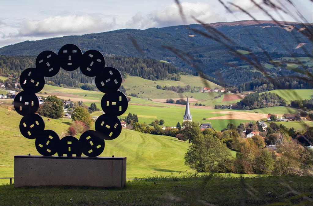 Blick durch das Landschaftsfenster auf die Saulam