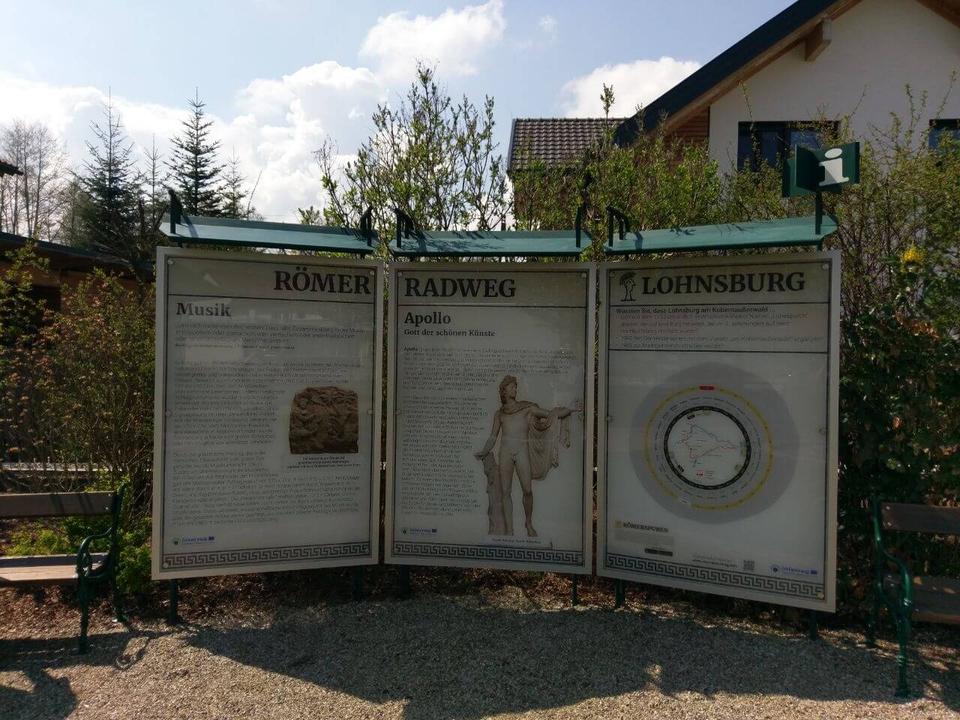 Roemerradweg Rastplatz Lohnsburg