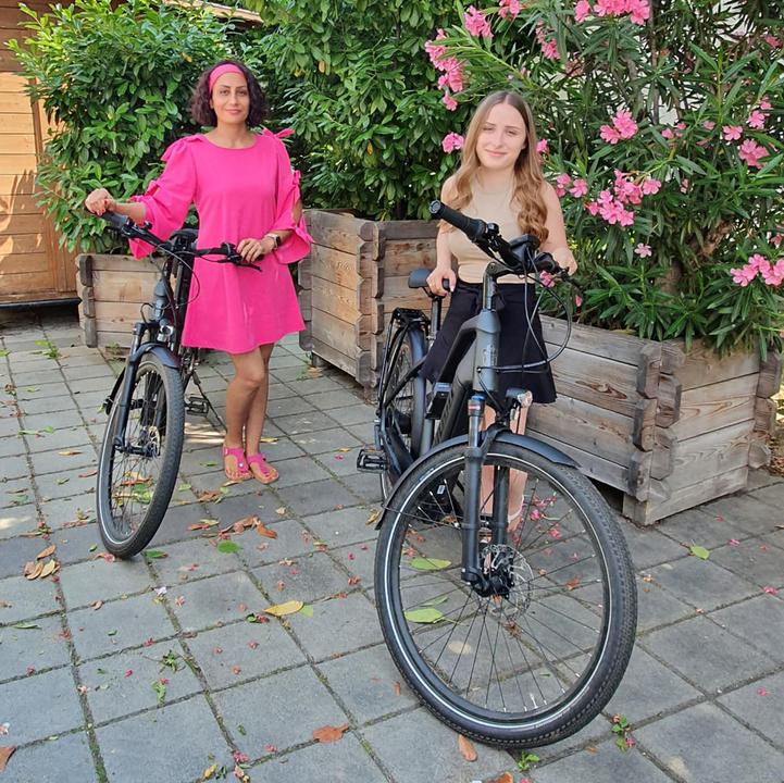 Moderne E-Bikes