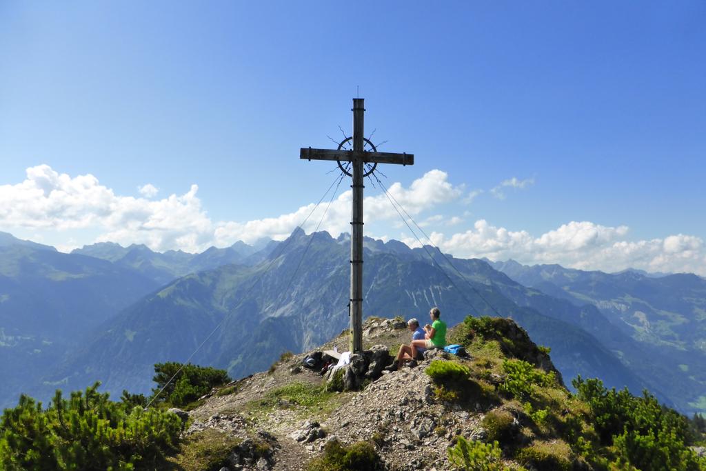 Gipfelkreuz der Davenna