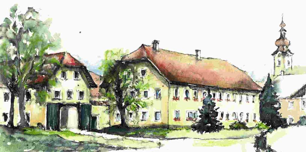 Hof-Aquarell