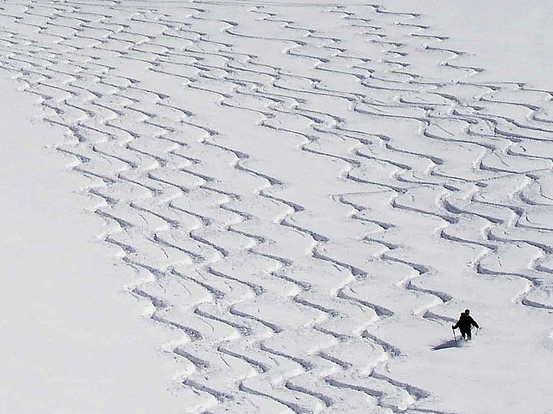 Skispuren