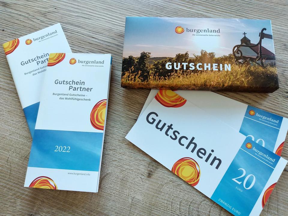 Burgenland Gutscheine vor Ort erhältlich
