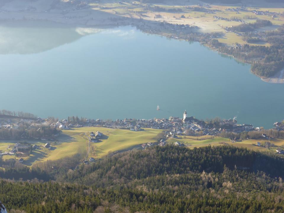 Ausblick auf den Wolfgangsee