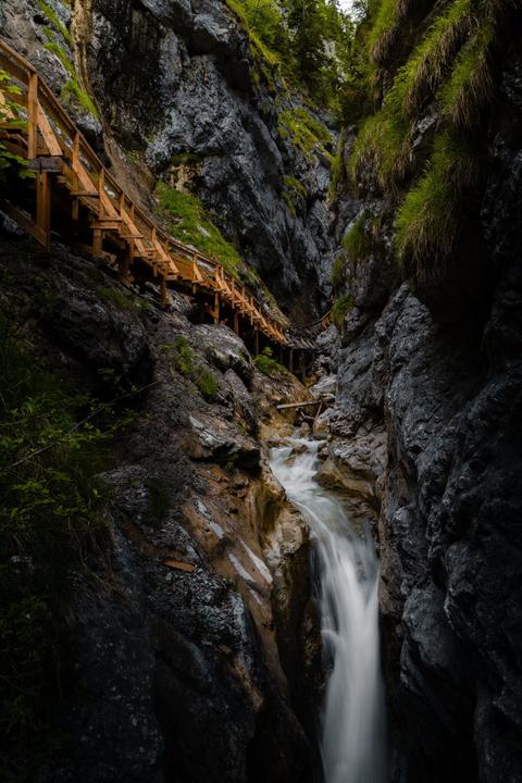 Die Wörschachklamm - wildromantisch und beeindruckend