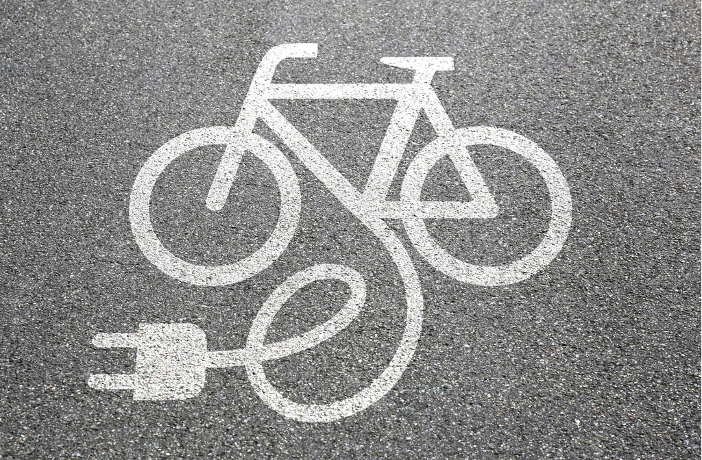 E-Bike-Ladestation