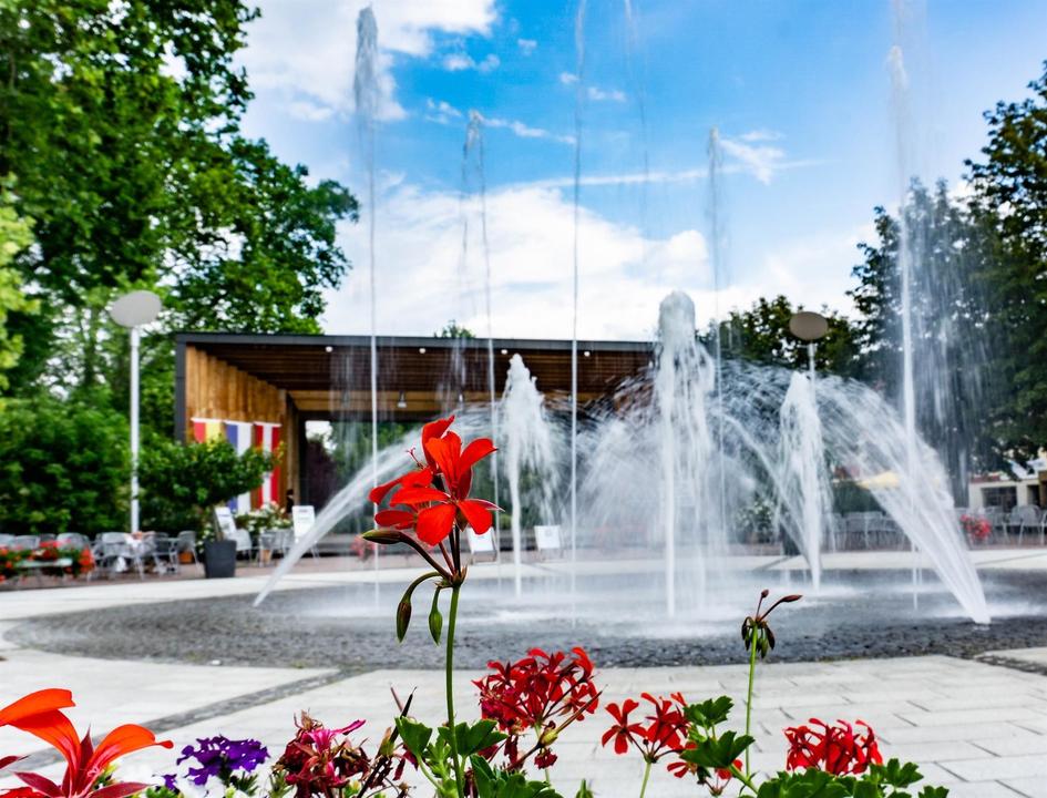 Wasserspiele am Hauptplatz